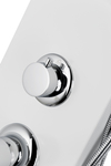Corsan ALTO shower panel Mixer WhiteLED rain shower Spout