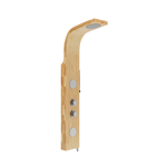 Corsan BALI shower panel Mixer Bamboo wood
