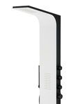 Corsan DUO shower panel Mixer White and Black LED rain shower
