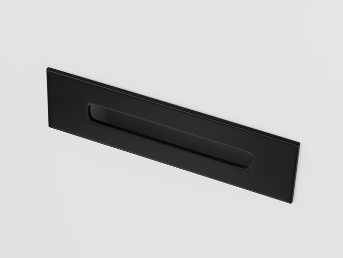 Corsan INTERO freestanding corner bathtub 170 x 73 Right-hand installation click-clack plug Black